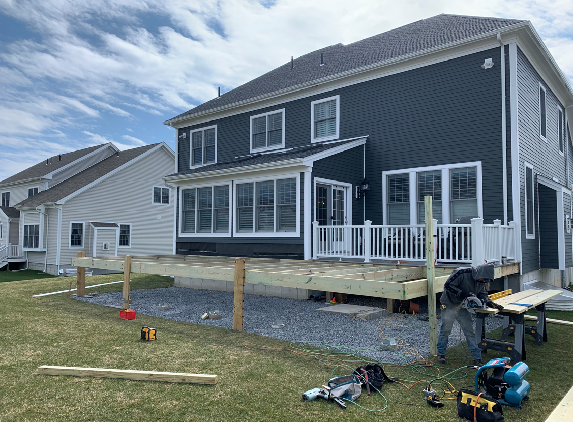 Custom Cohasset Deck Michael Morse Construction Co.